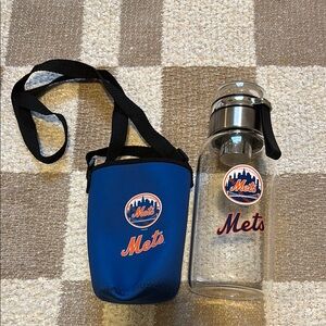 New York Mets Water Bottle with Carrier